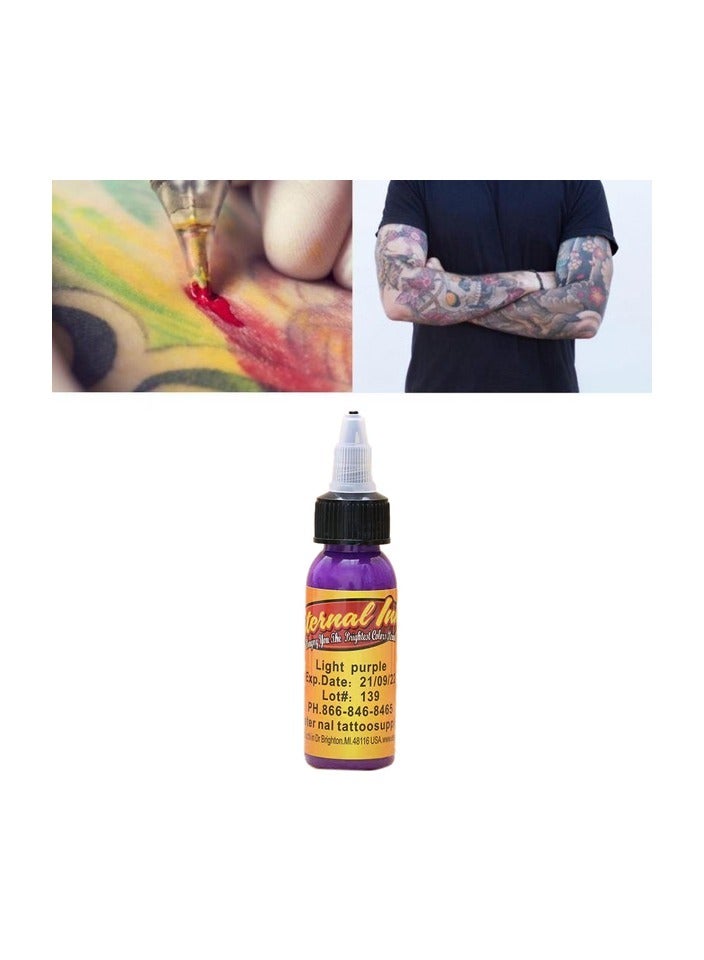 1 Bottles 30ml Tattoo Makeup Ink Pigment Professional Beauty Body Art Inks Colour Sky Blue - Image 3