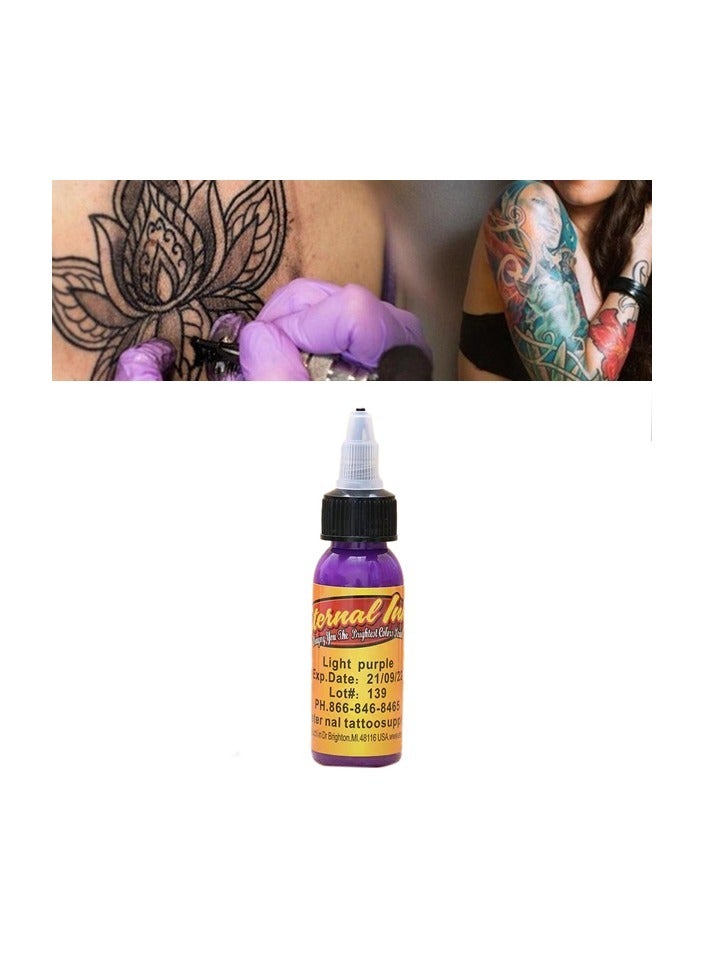 1 Bottles 30ml Tattoo Makeup Ink Pigment Professional Beauty Body Art Inks Colour Sky Blue - Image 4