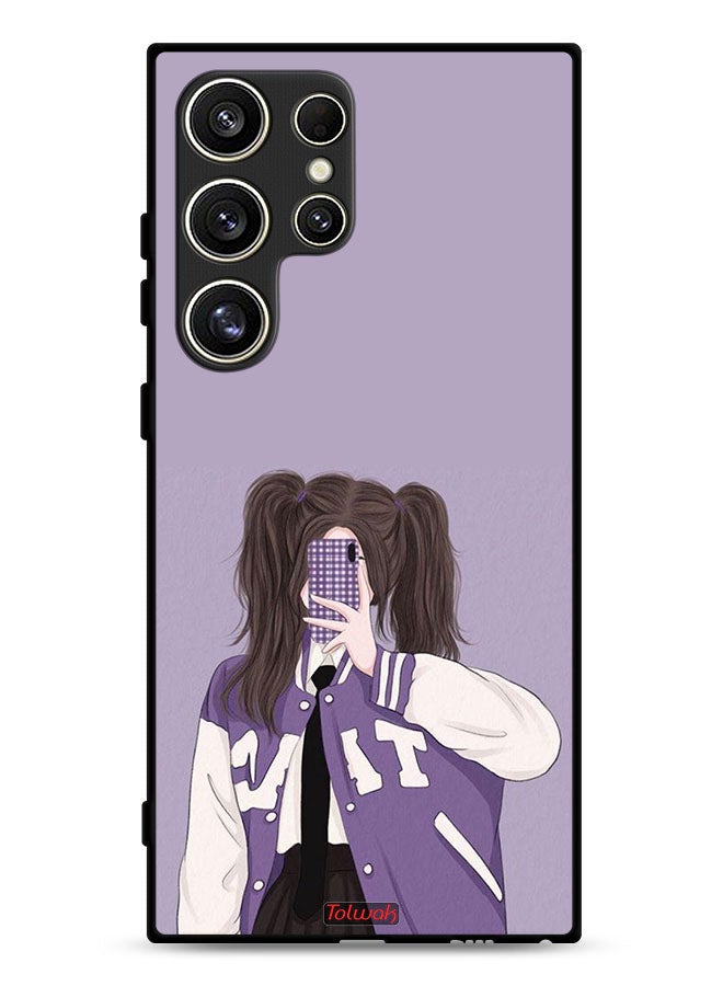 Tolwak Samsung Galaxy S24 Ultra 5G Protective Case Cover Making Selfie - Image 1