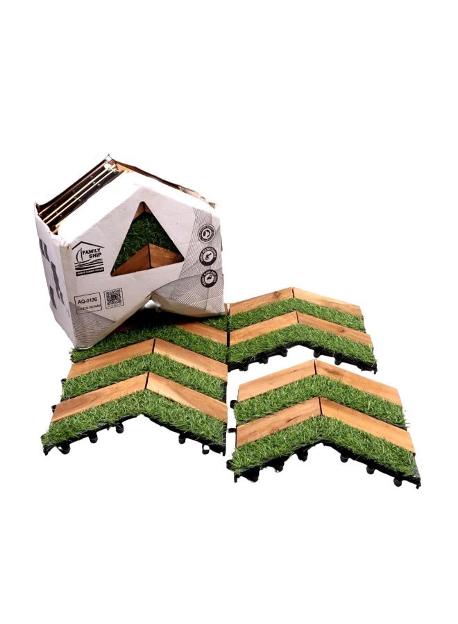 Family Ship Wooden garden tiles - durable and practical outdoor flooring, 12 pieces - Image 4