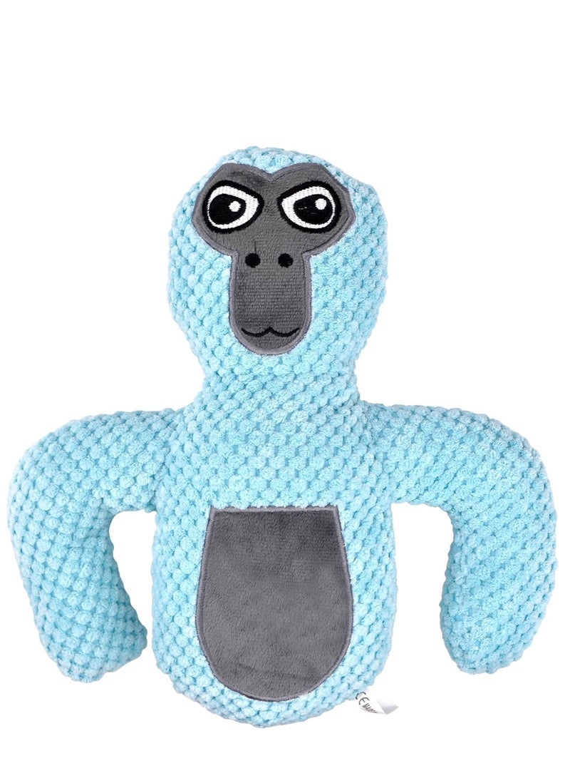 سيوسي ألعاب غوريلا القطيفة، دمية على شكل وسادة من القطيفة مقاس 11 بوصة، هدية ناعمة منفوشة لصديق معانقة، لعبة كرتونية حسية حيوانات محشوة قابلة للاحتضان لكل الأعمار والمناسبات - Image 1