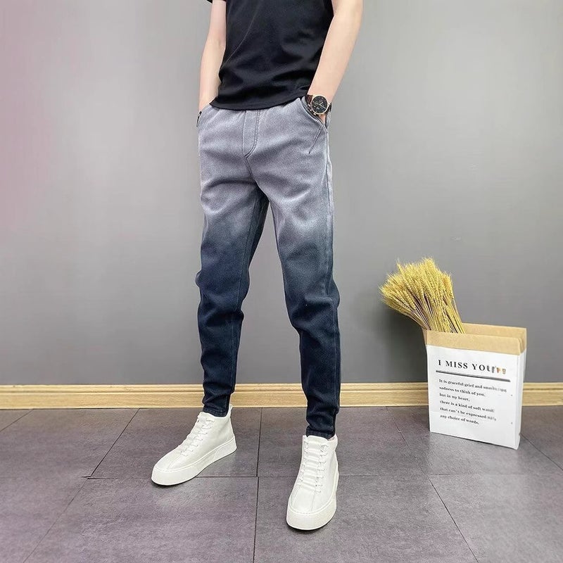 Unisex Classic Denim Jeans Loose Fit Daily Outdoor Wear - Image 2