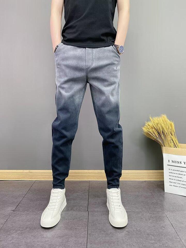 Unisex Classic Denim Jeans Loose Fit Daily Outdoor Wear - Image 1