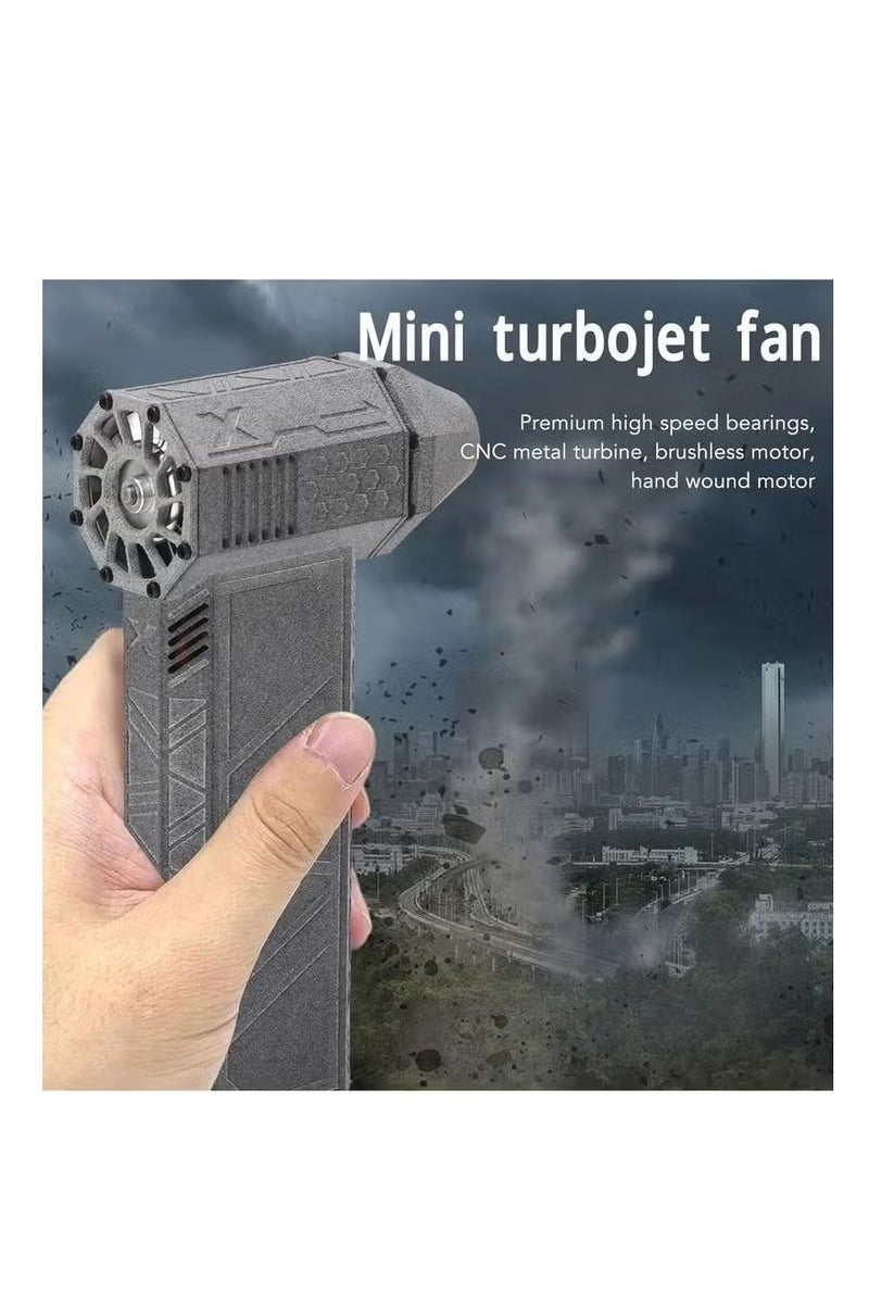 UMIXPRO Air Blower Super Jet Fan 120,000 RPM Portable Mini Jet Blower Cordless Turbo Powered Mini Blower for Car Cleaning Camping Outdoors Jet Dry Blower for Drying Dusting and General Cleaning Lightweight and Compact Design - Image 3