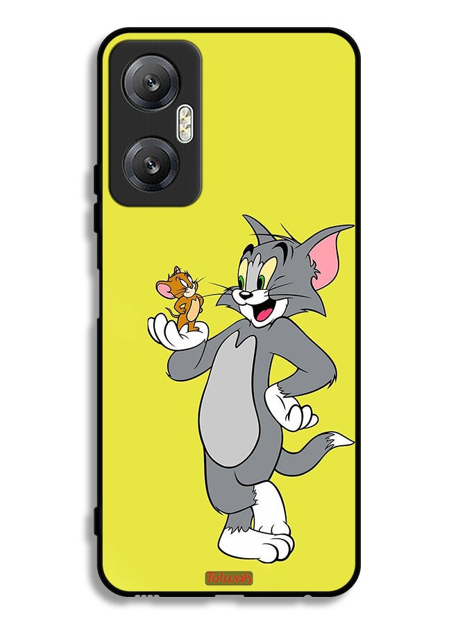 Tolwak Infinix Hot 20 5G Protective Case Cover Tom And Jerry - Image 2