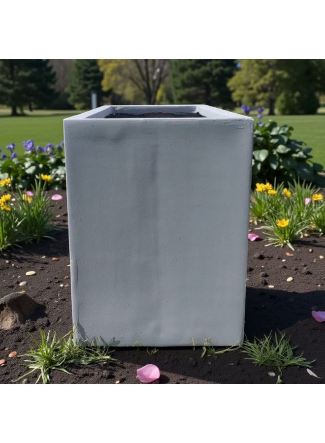 كلور زون بوتري اوعية للشرفة الداخلية والخارجية هيكل متين وقوي، مثالية لنباتاتك الكبيرة تمنع تغير اللون والتشقق الناتج عن التعرض لأشعة الشمس ، فايبر - Image 5