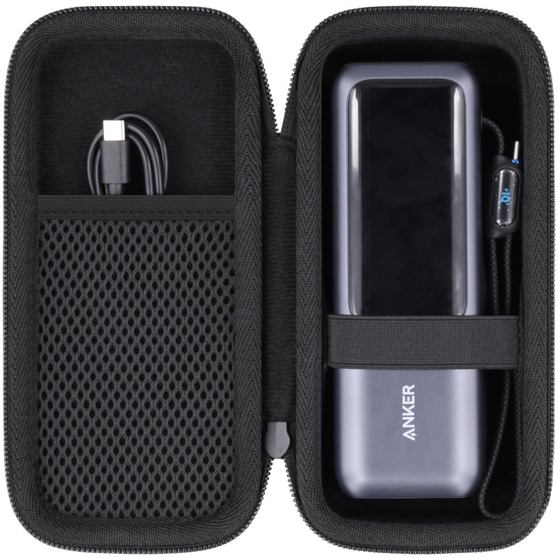 co2CREA for Anker 25,000mAh Laptop Power Bank, Hard Travel Case Compatible with Anker Zolo A1695 Power Bank 25K 165W, Case Only (Black Case) - Image 1