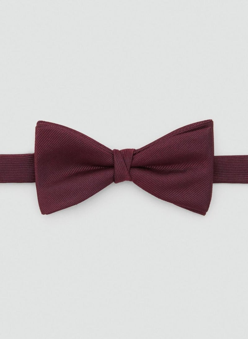 Mango Man Classic bow tie with microstructure - Image 1