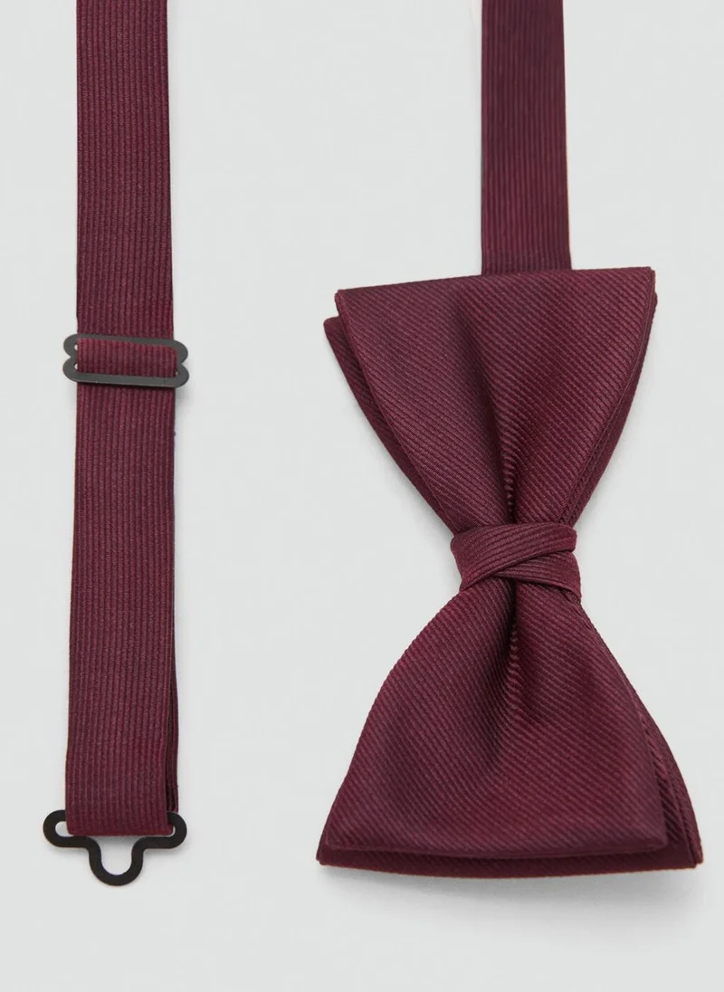 Mango Man Classic bow tie with microstructure
