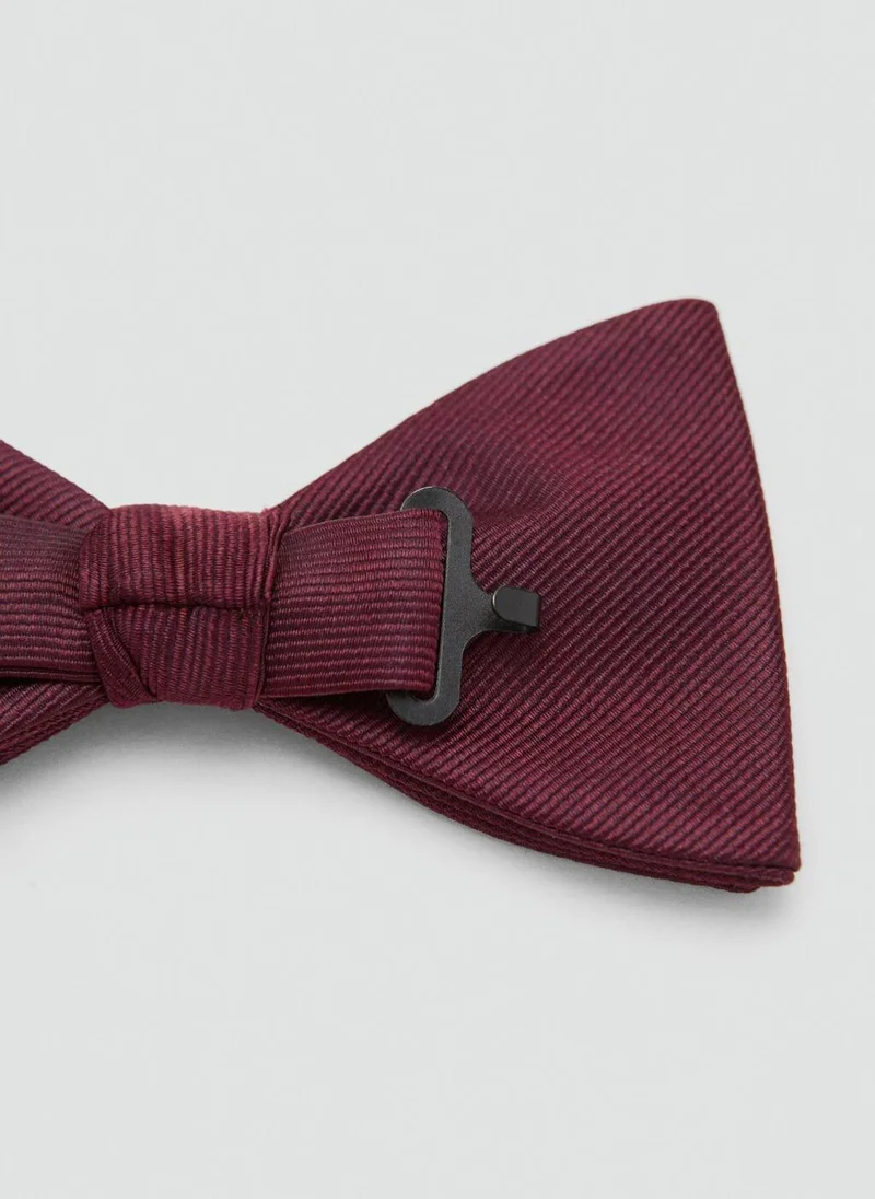 Mango Man Classic bow tie with microstructure