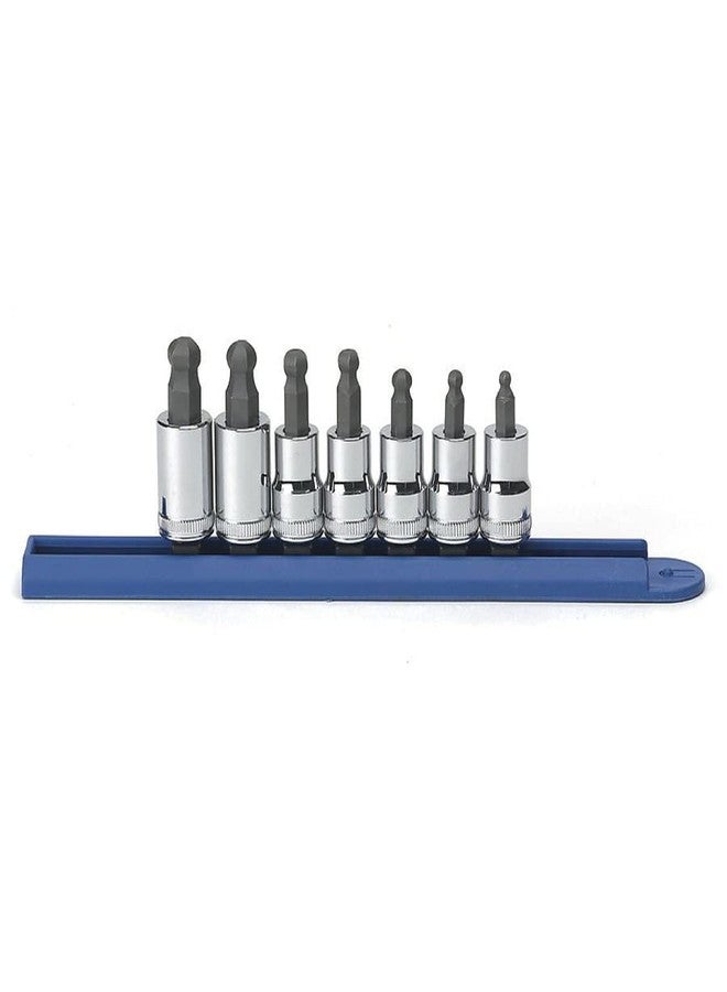 GEARWRENCH 7 Pc. 3/8" Drive Ball End Hex Bit Socket Set, Metric - 80587 - Image 2