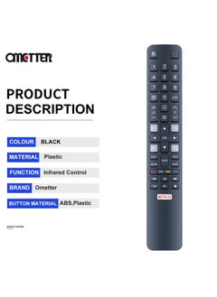 OMETTER RC802N YNI1 for TCL LED TV Remote Control 43P20US 50E17US 75C8 65C8 55C8 65X7 55X7 49C2US 55C2US 65C2US 75C2US 