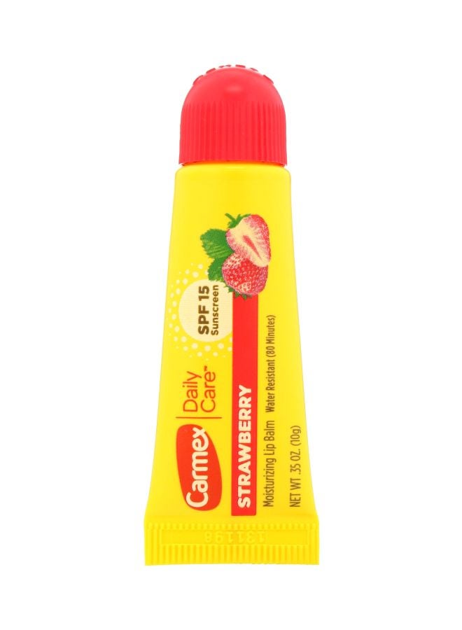 CARMEX Daily Care Moisturizing Lip Balm Strawberry SPF 15 - Image 1
