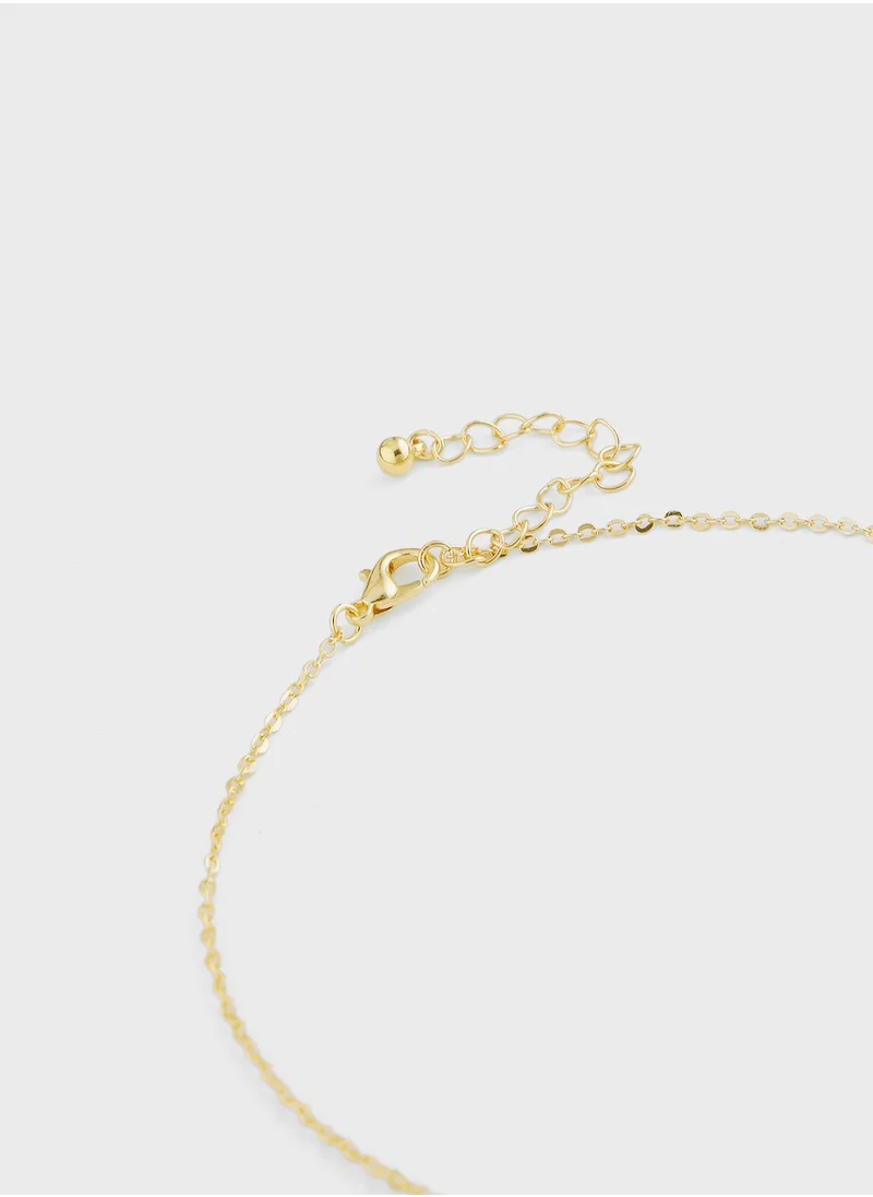 ELLA Pearl Pendant Necklace & Earrings Set