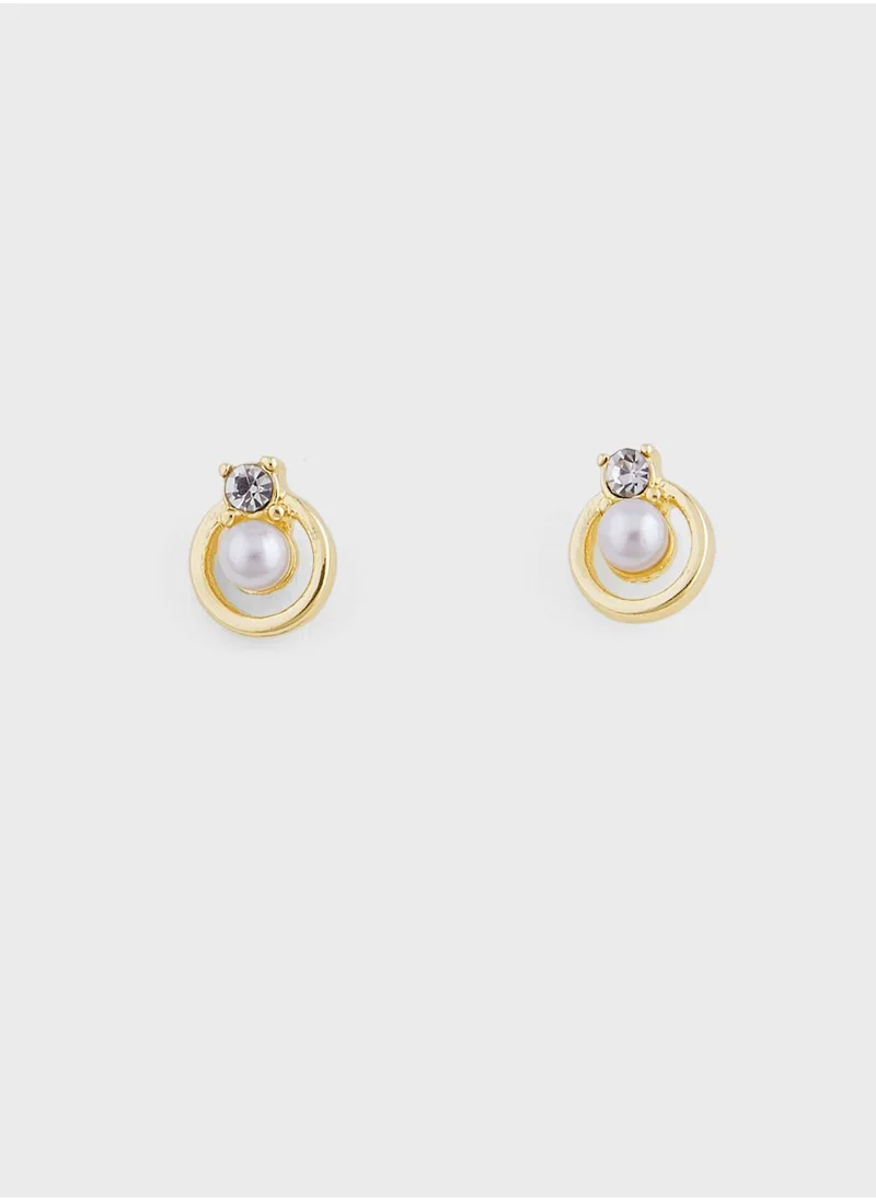 ELLA Pearl Pendant Necklace & Earrings Set