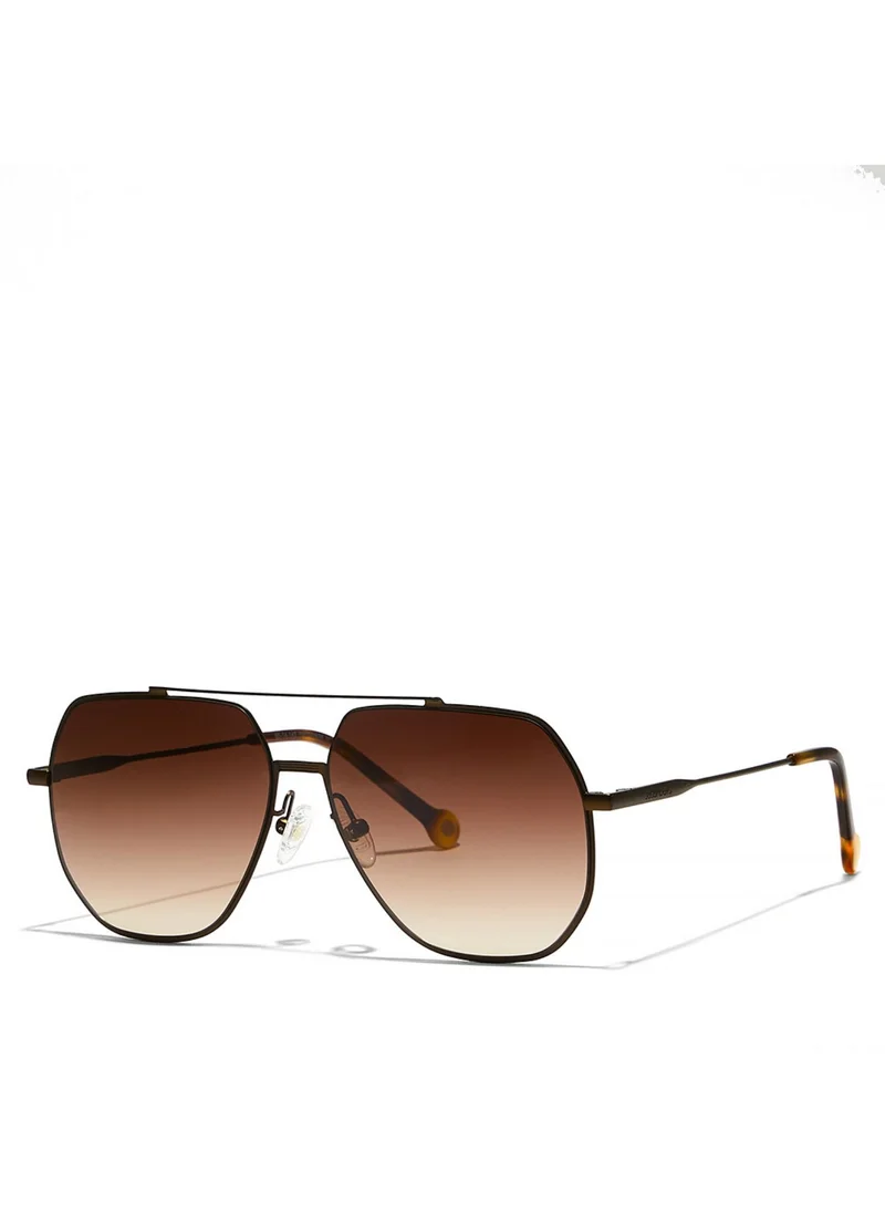 30 سندايز HOT SHOT Men Brown Sunglasses - Frame Material: Acetate - Lens Color: Brown- Frame Color: Brown - Full Rim