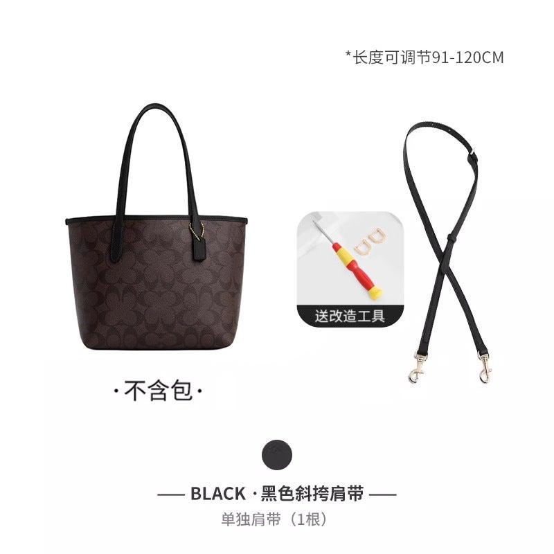 For Coac Pool City15 Shoulder Strap Mini Tote Bag Transformation Replacement Messenger Bag Strap - Image 1