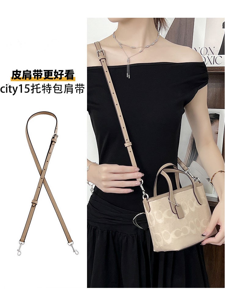 For Coac Pool City15 Shoulder Strap Mini Tote Bag Transformation Replacement Messenger Bag Strap - Image 2