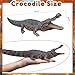 EOIVSH Giant Alligator Toy 15 Realistic Crocodile Action Figure with Moveable Jaw Educational Wild Life Animal Aligator Figurine for Kids Great for Gift Cake Topper Decoration - Image 4