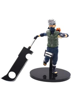 Blue Aura Blue Aura Anime Action Figure PVC Multicolour Height-20CM Collectible Gifting | Kaka with Pakkun Dog  - Image 1