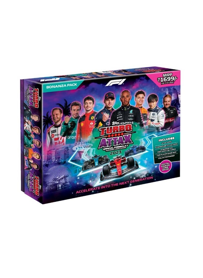 Topps Topps F1 Turbo Attax Trading and Collectible Card gamee (Bonanza Pack)  - Image 1