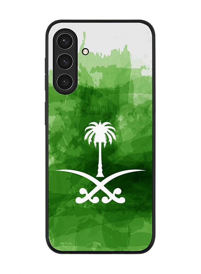 Stylizedd For Samsung Galaxy A17 / A17 4G Case,Slim fit Camera Protection, Shockproof Thin Phone cover  - Saudi Emblem