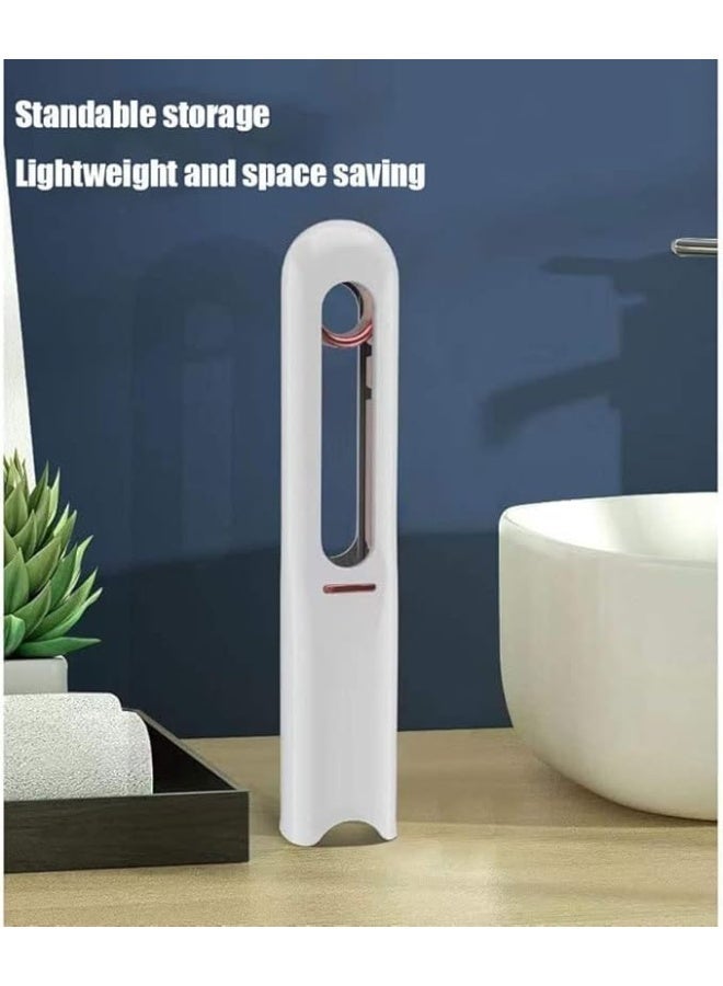 مسّاحة زجاج ومكاتب بشفرة سيليكون قابلة للتبديل – لتلميع وتنظيف النوافذ والمرايا والفواصل الزجاجية – مقبض مريح وتنظيف بدون آثار – 1 قطعة - Image 3