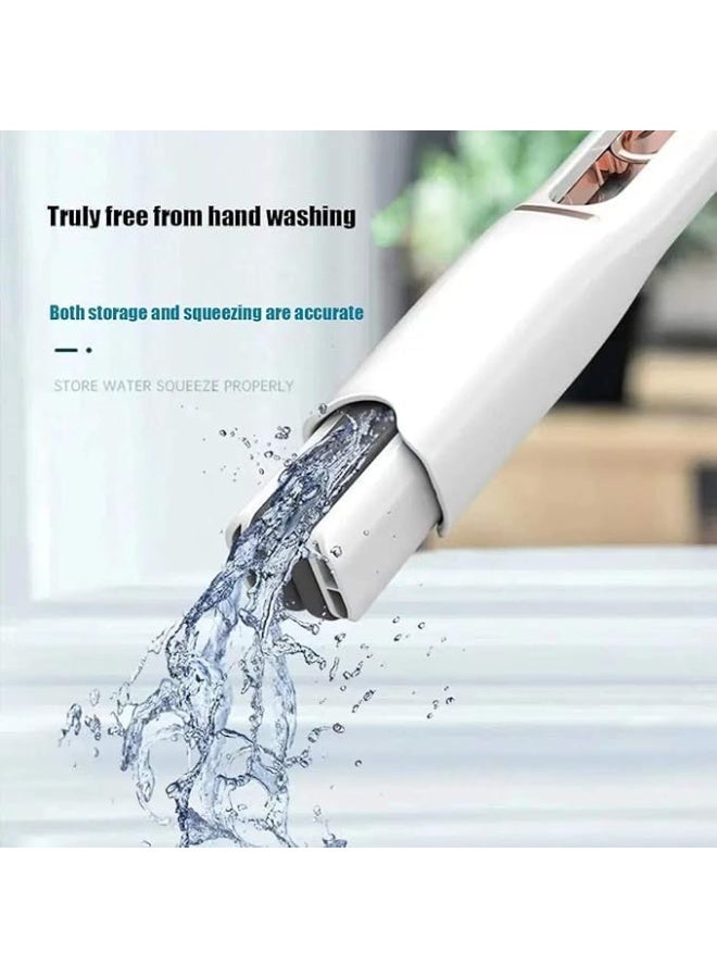 مسّاحة زجاج ومكاتب بشفرة سيليكون قابلة للتبديل – لتلميع وتنظيف النوافذ والمرايا والفواصل الزجاجية – مقبض مريح وتنظيف بدون آثار – 1 قطعة - Image 2