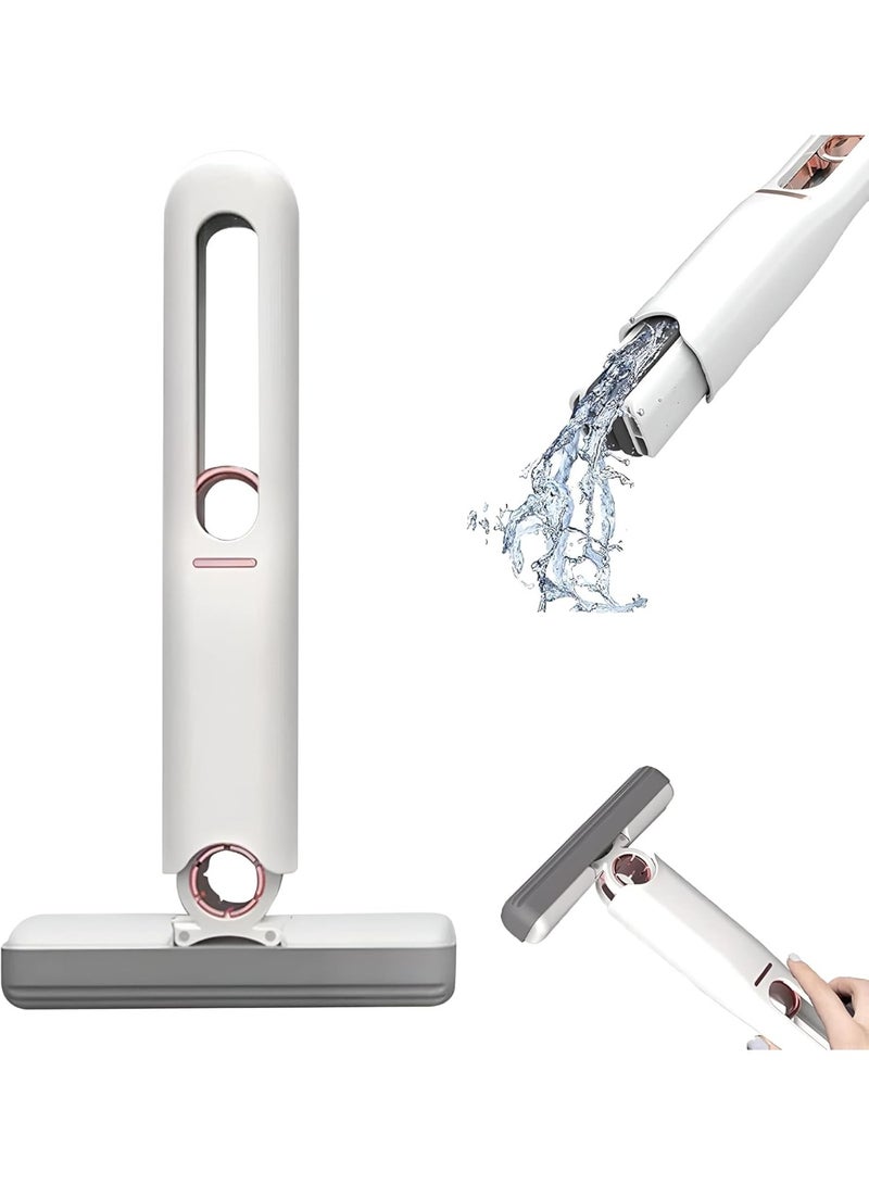 مسّاحة زجاج ومكاتب بشفرة سيليكون قابلة للتبديل – لتلميع وتنظيف النوافذ والمرايا والفواصل الزجاجية – مقبض مريح وتنظيف بدون آثار – 1 قطعة - Image 4