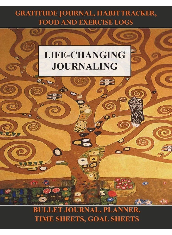 Life-Changing Journaling: Gratitude Journal, Habit Tracker, Food and Exercise Logs, Bullet Journal, Planner, Time Sheets, Goal Sheets - Image 1