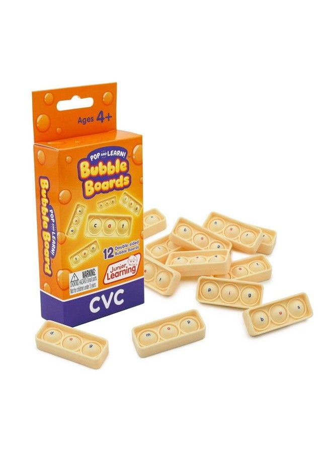 Junior Learning - Cvc Bubble Boards Multicolor (Jl682) - Image 1