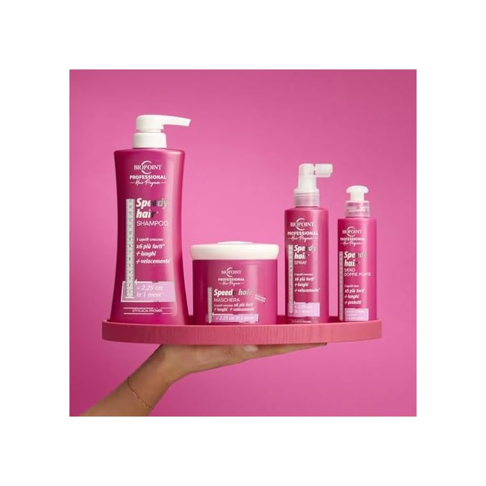 BioPoint شامبو بيوبوينت للشعر السريع 13.5 أونصة سائلة، صنع في إيطاليا [استيراد إيطالي] - Image 2