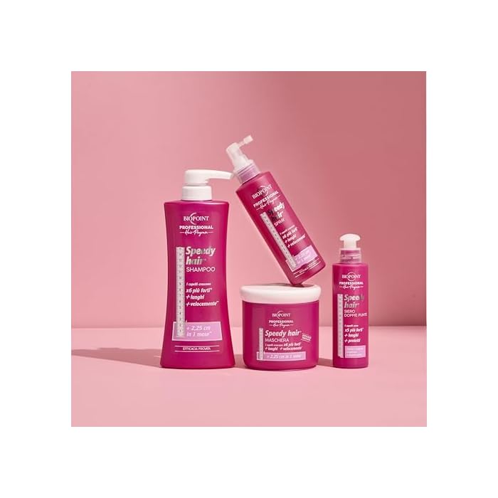 BioPoint شامبو بيوبوينت للشعر السريع 13.5 أونصة سائلة، صنع في إيطاليا [استيراد إيطالي] - Image 4