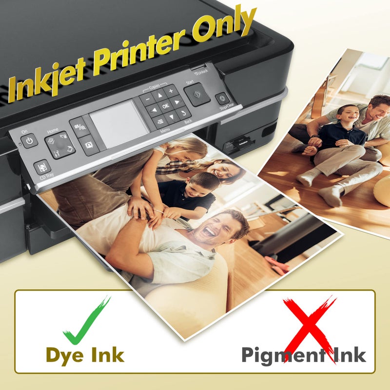 KOALA PAPER Koala Double Sided Inkjet Glossy Photo Paper 8.5X11 Inches Thick 54lb 100 Sheets Picture Paper for Inkjet Printer Dye Ink for Calendar Menu Printing 200gsm - Image 3