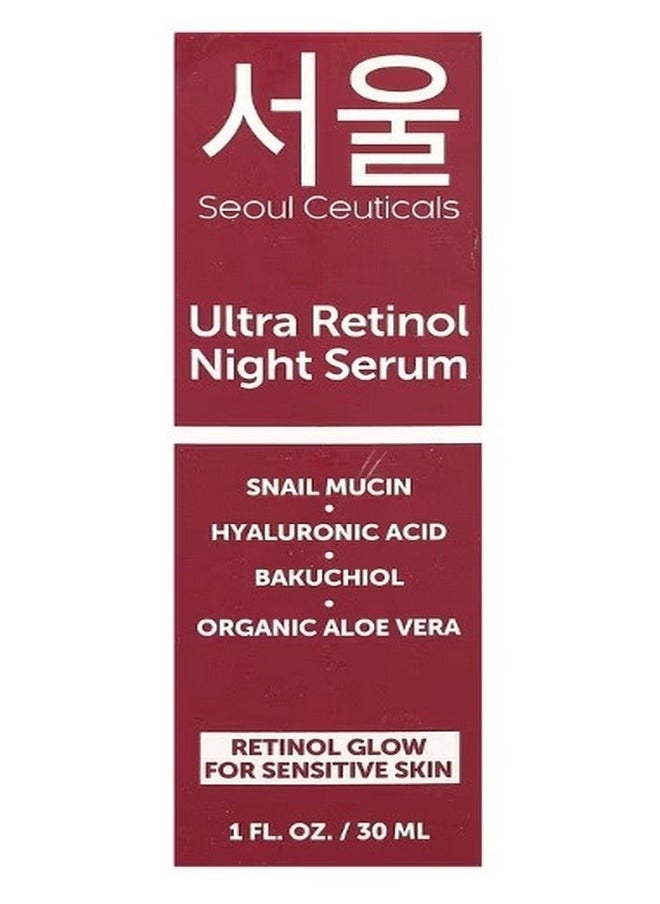 seoulceuticals - Ultra Retinol Night Serum 1 fl oz 30 ml - Image 1