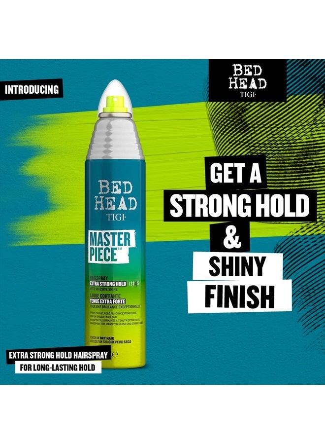 TIGI Tigi Bed Head Masterpiece Massive Shine Hairspray, 340 ml  - Image 4