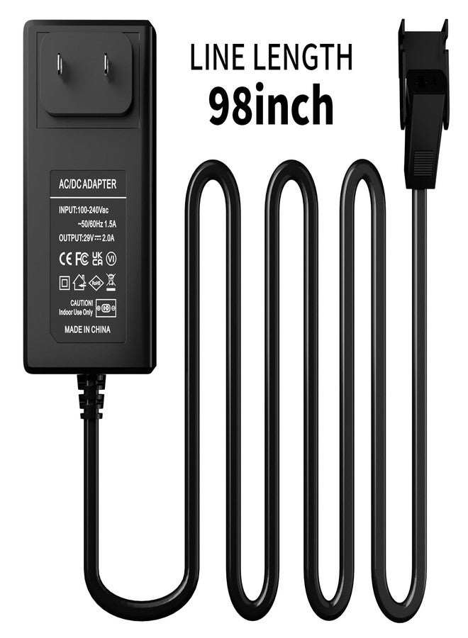 nvmw 29V 2A Power Supply Cord for Recliner and Lift Chair, AC/DC Switching Adapter for Power Recliners, Limoss Okin and Adjustable Bed - Image 3
