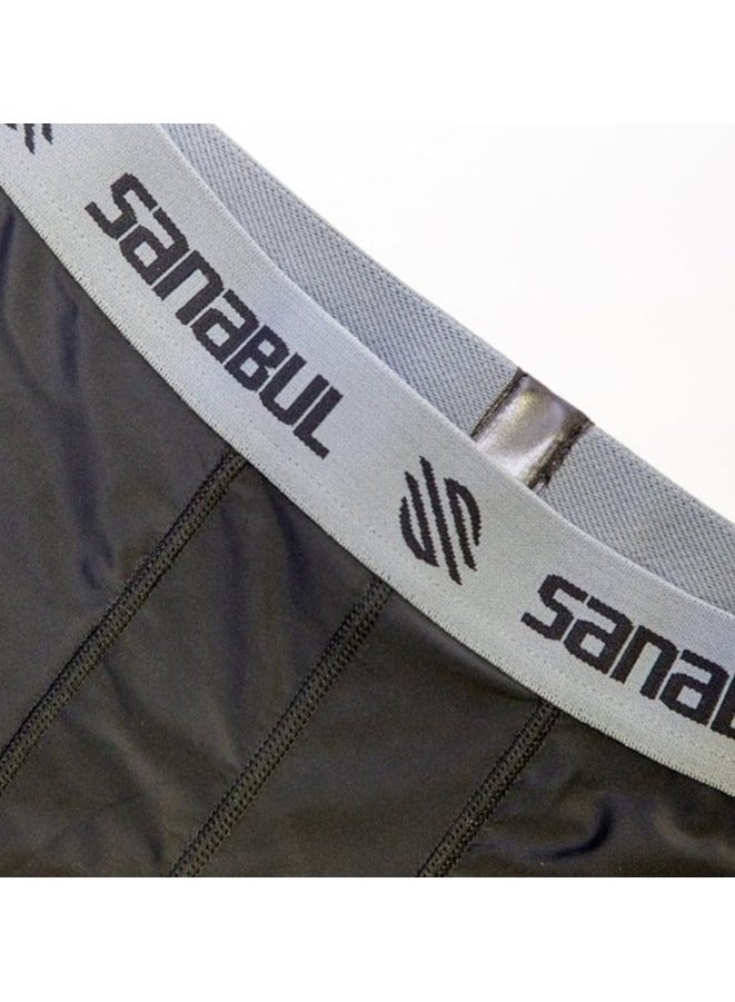 Sanabul  Men's Compression Shorts – X-Large, Black, Tailored Fit for Martial Arts, MMA & Boxing, Breathable Performance Gear - Image 2