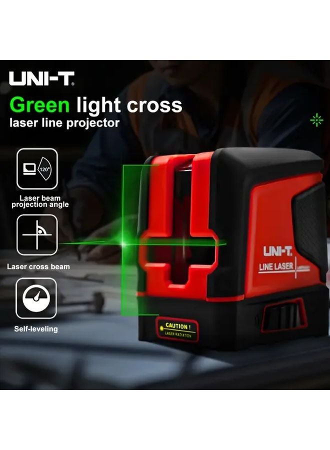 UNI-T Green Beam Self-Leveling Laser Level with Magnetic Bracket and Tripod - Image 2