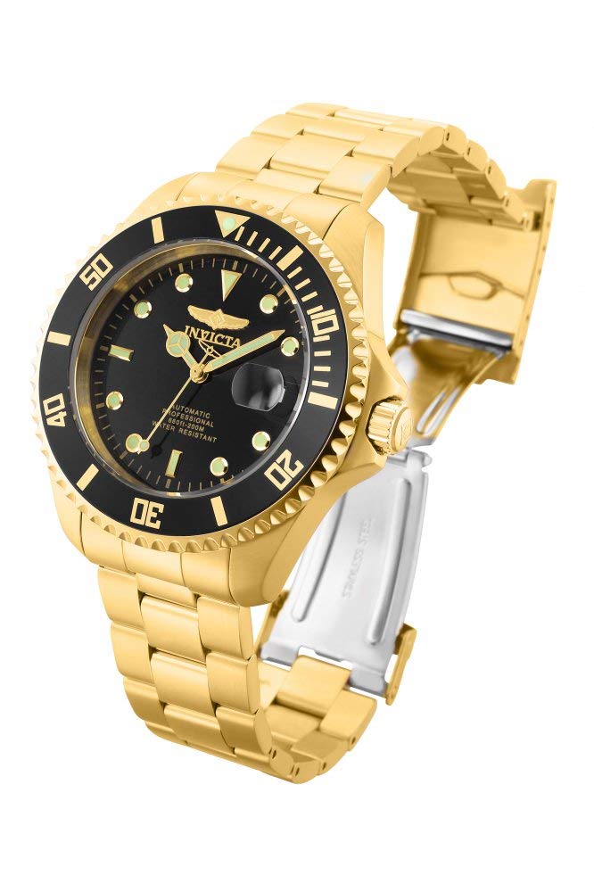 Invicta Men's Pro Diver 47mm Stainless Steel Automatic Watch, Gold (Model: 28948) - Image 2