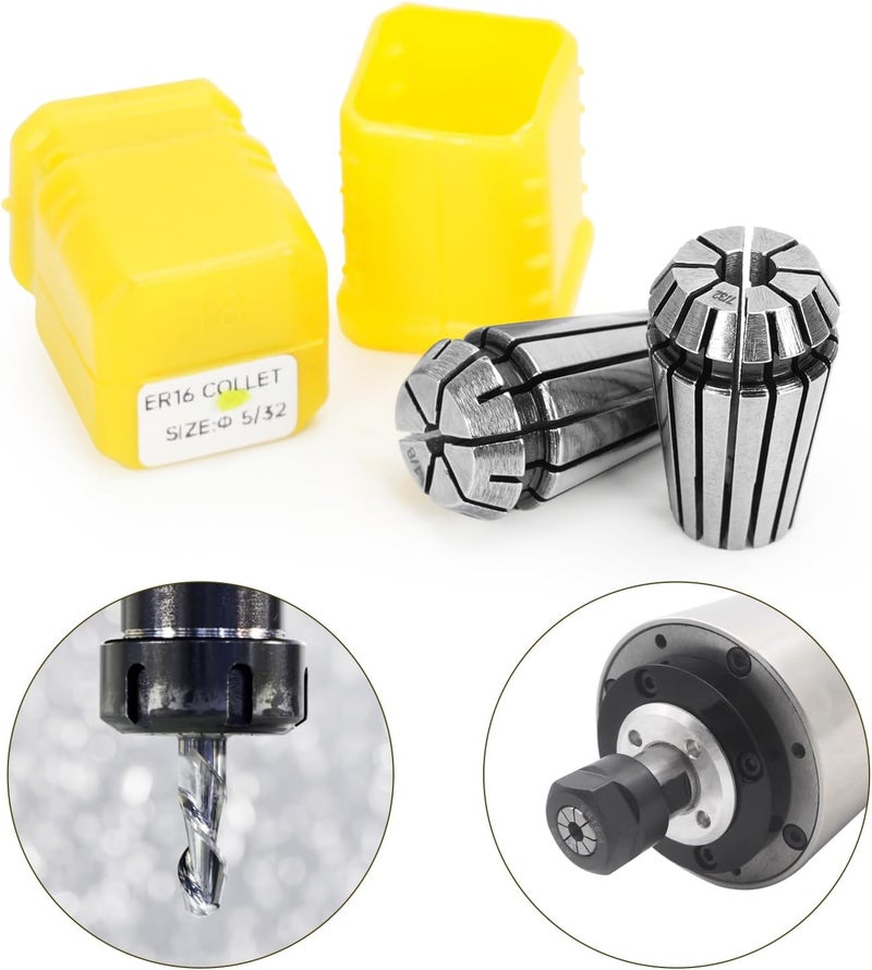 SILIVN 12pcs ER16 Spring Collet Set for CNC Engraving Machine and Milling Lathe Tool Workholding Engraving Collets - Image 3