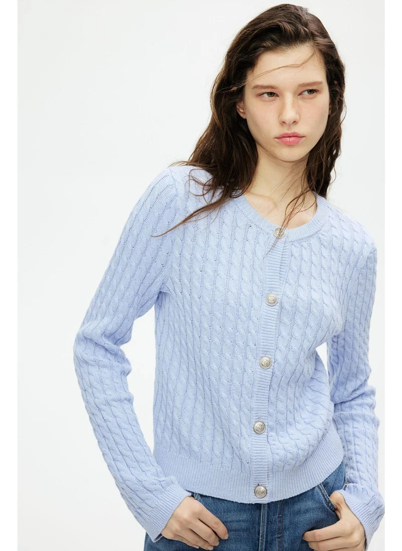 H&M Cable-knit cardigan