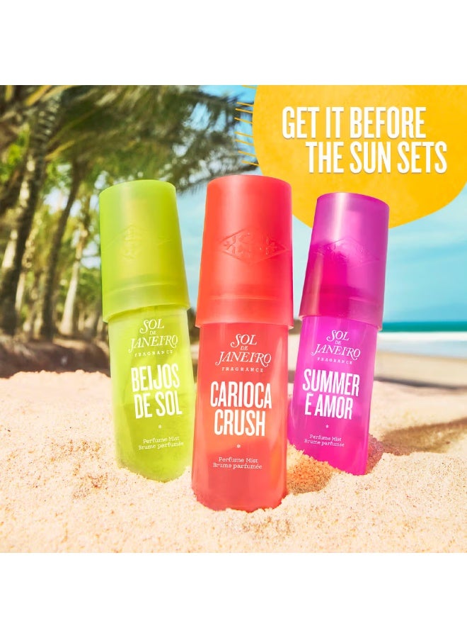 Sol de Janeiro Summer E Amor Perfume Mist – Orange Flower & Creamy Almond, Fruity Floral Gourmand, Body & Hair Fragrance, 90ml - Image 5