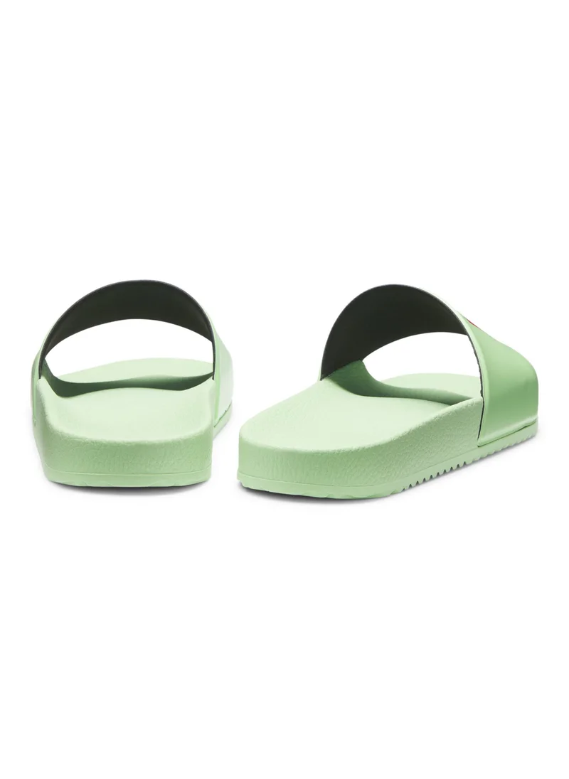 HUGO Slides with logo strap