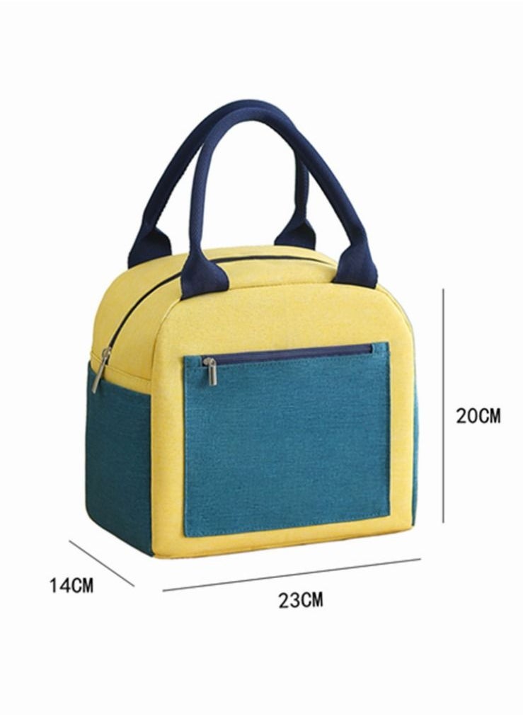 Insulated Lunch Bag - Large Capacity Oxford Cloth Handbag - Leakproof Cooler Bag - Reusable Lunch Box for Student, Men, Women, Outdoor, Office, Picnic - pzsku/ZEEA986161C011F889EC6Z/45/_/1674993143/cfa8e5fb-9738-419f-bec3-207389e28e20