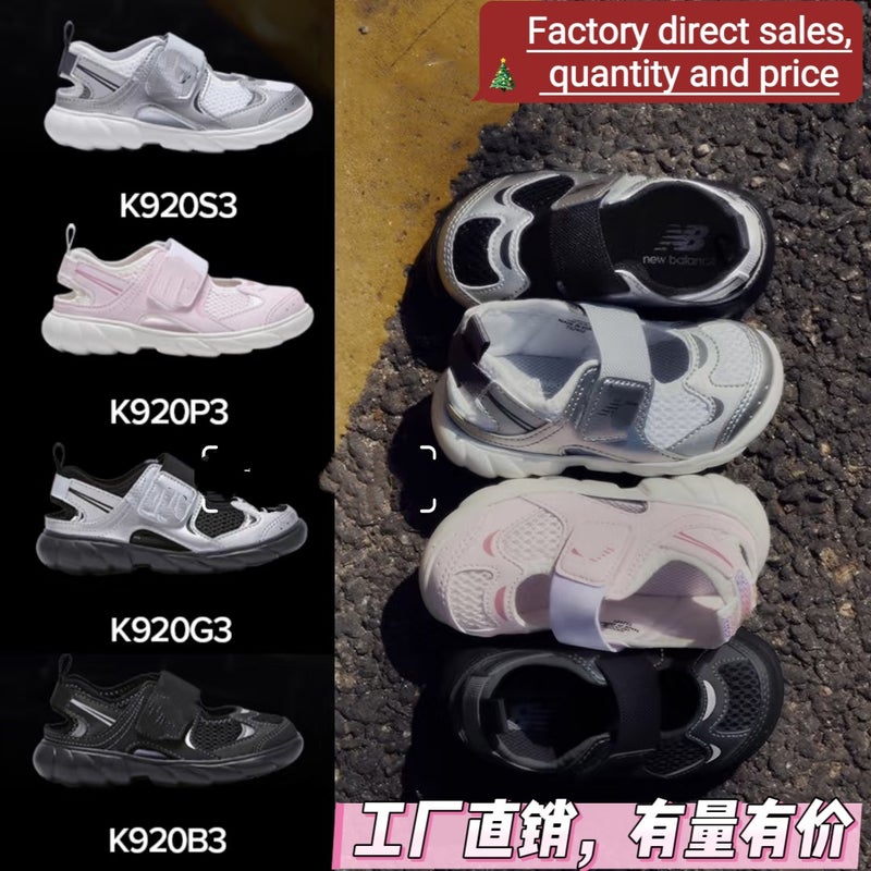 Putian Children'S Shoes Korean Style 920 Children'S Sandals Boys And Girls Toe Toe Foot Protection Velcro Baby Sandals Baby Sandals - Image 2