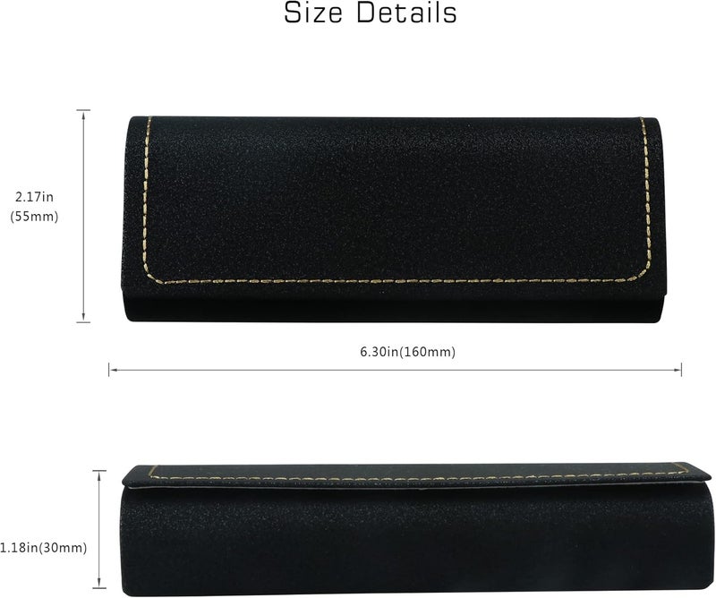 VisionGlobal Hard Shell Eyeglass Case for Eyeglasses and Sunglasses for Men/Women and Kids - Image 3