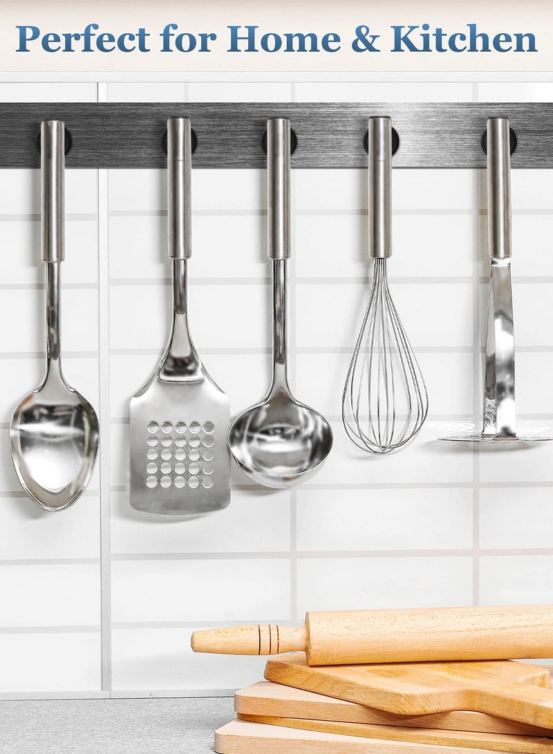 KASTWAVE 10 Pack Neodymium Round Base Cup Magnets, 30LBS Strong Rare Earth Magnets with Heavy Duty Countersunk Hole and Stainless Screws for Refrigerator, Craft, Home, Office Black - Image 5