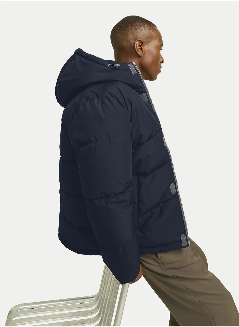 JACK & JONES Essential Puffer Collar Jacket