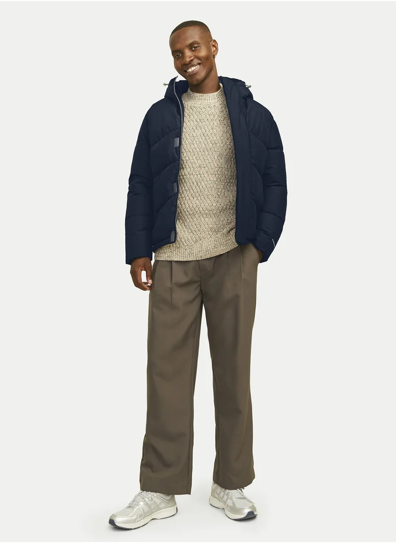 JACK & JONES Essential Puffer Collar Jacket